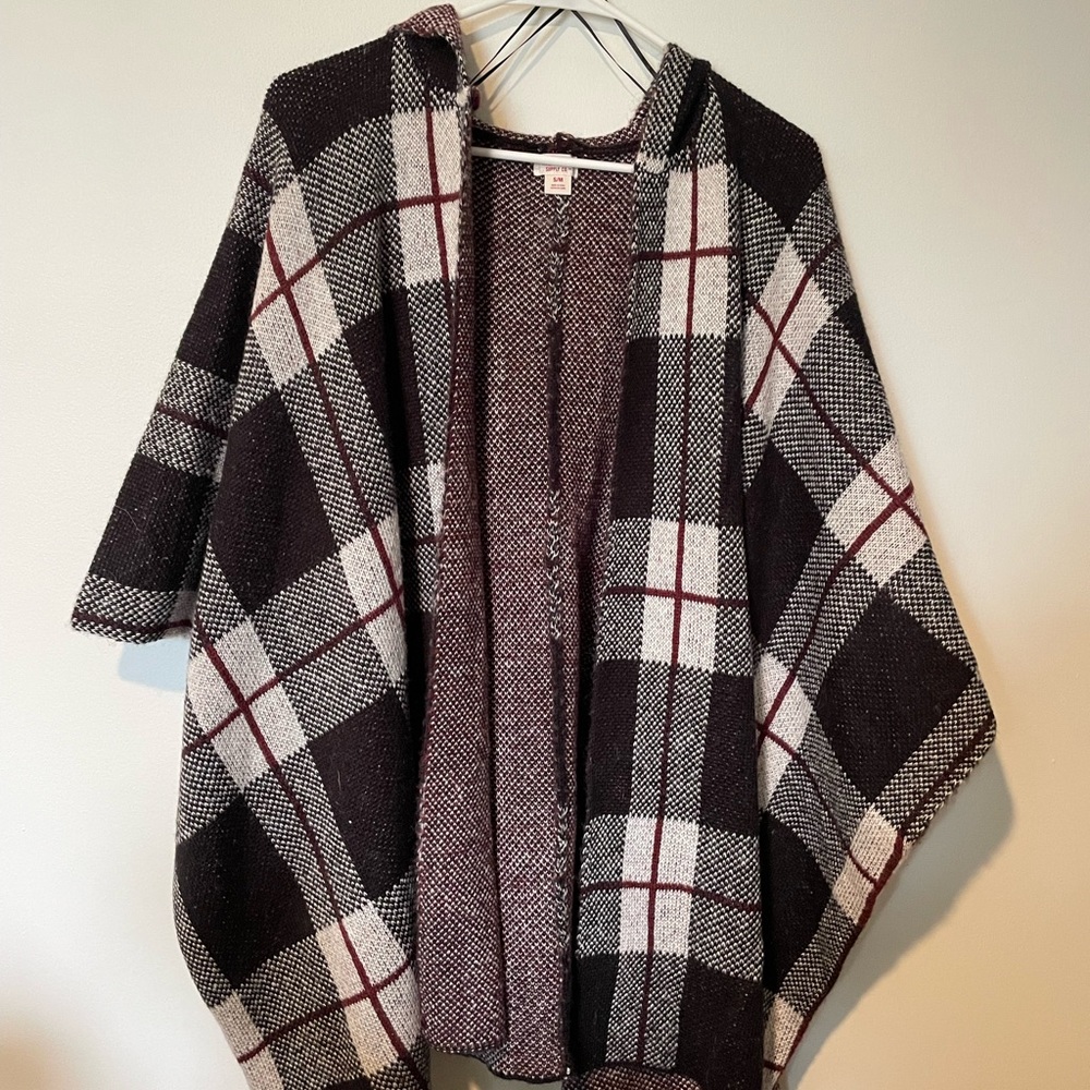 Mossimo Plaid Cardigan - S/M